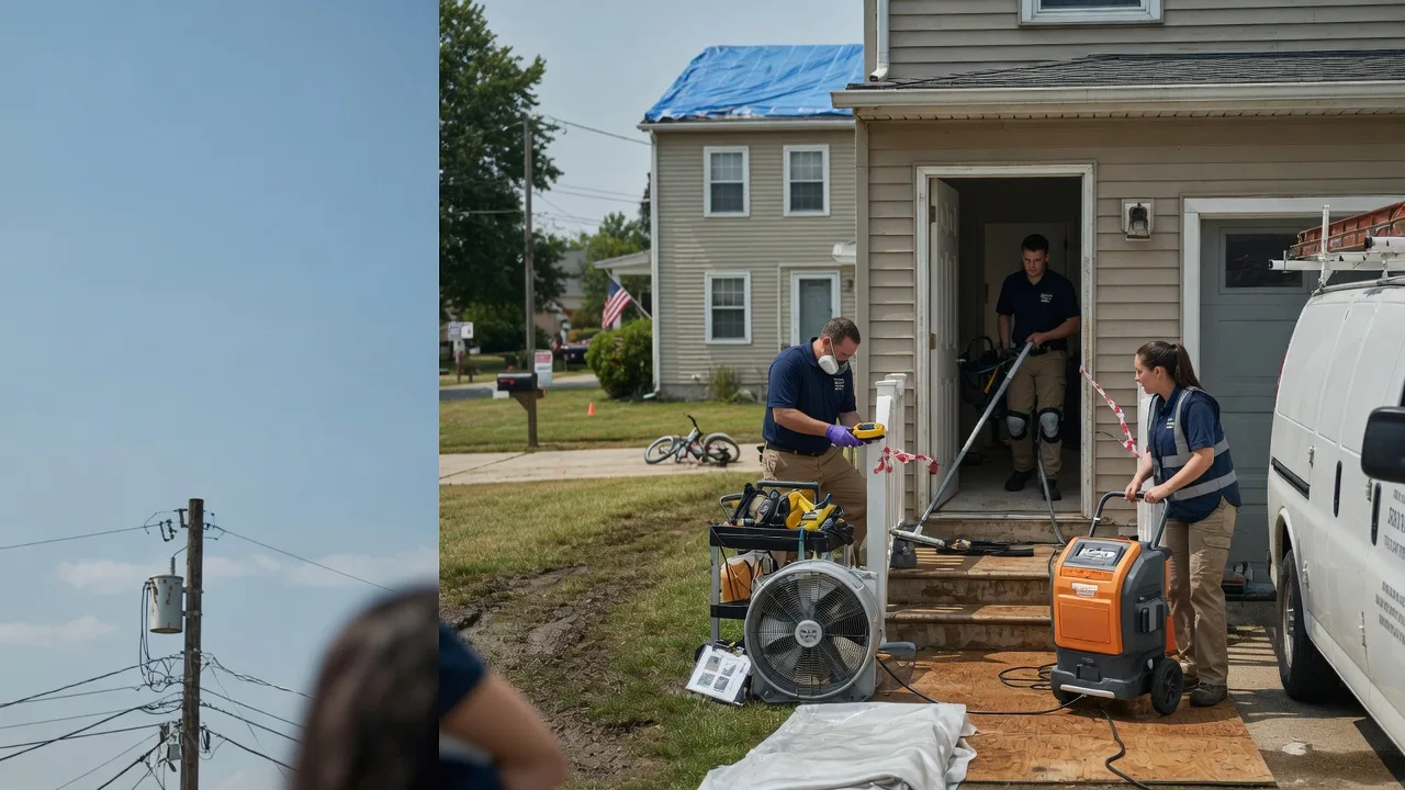 Water Damage Repair in Mountain Top, PA near me